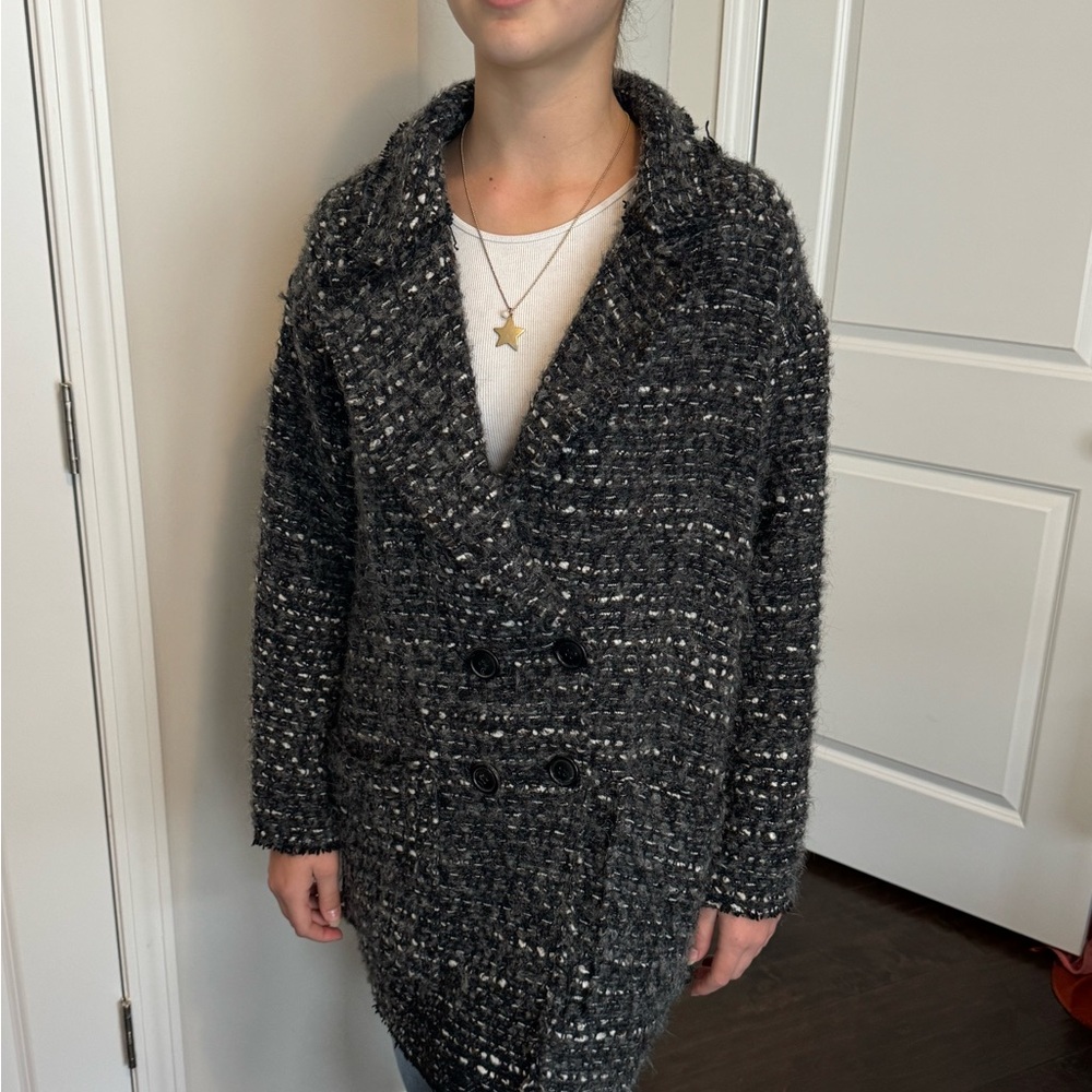 Isabel Marant Multicolor Tweed Teddy Jacket